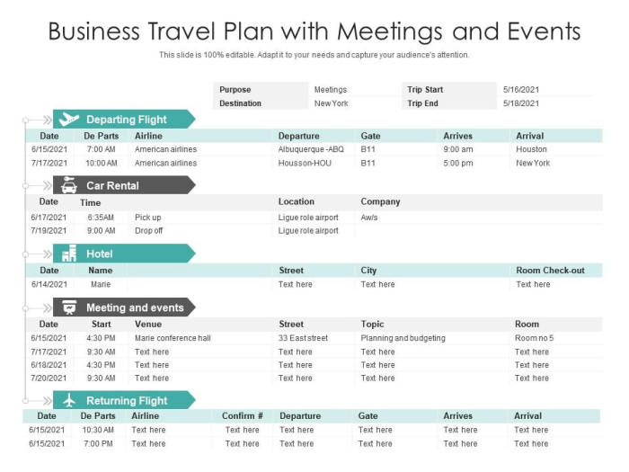 How to plan a business trip successfully