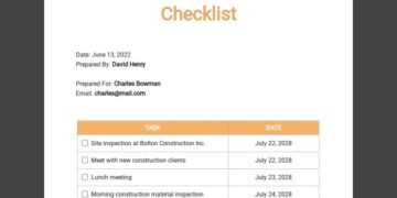 Free Business Travel Itinerary Checklist Template - Google Docs, Word ...