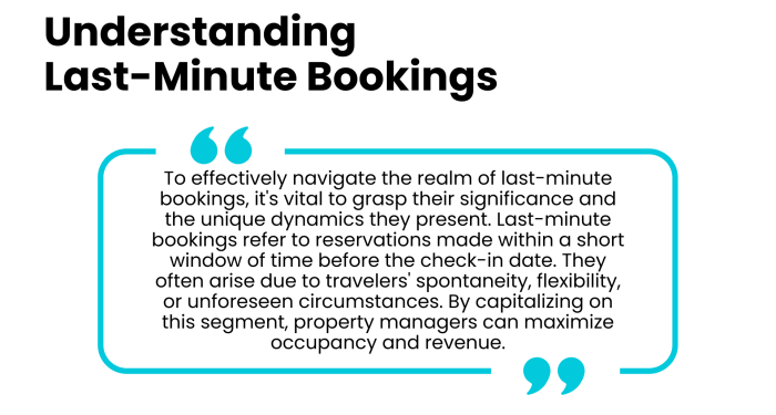 Leveraging Discounts for Last-Minute Bookings » Quibble