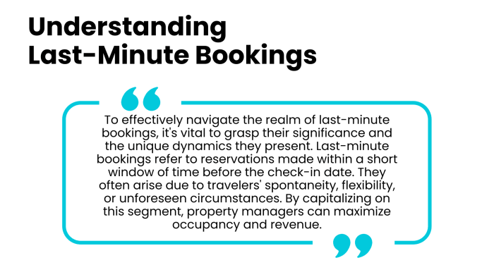 Leveraging Discounts for Last-Minute Bookings » Quibble