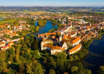 Pickled Bluewood Europe Tourism Travel Tri Fold Brochure Template ...